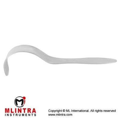 Deaver Retractor Fig. 2 Stainless Steel, 21.5 cm - 8 1/2" Blade Width 22 mm